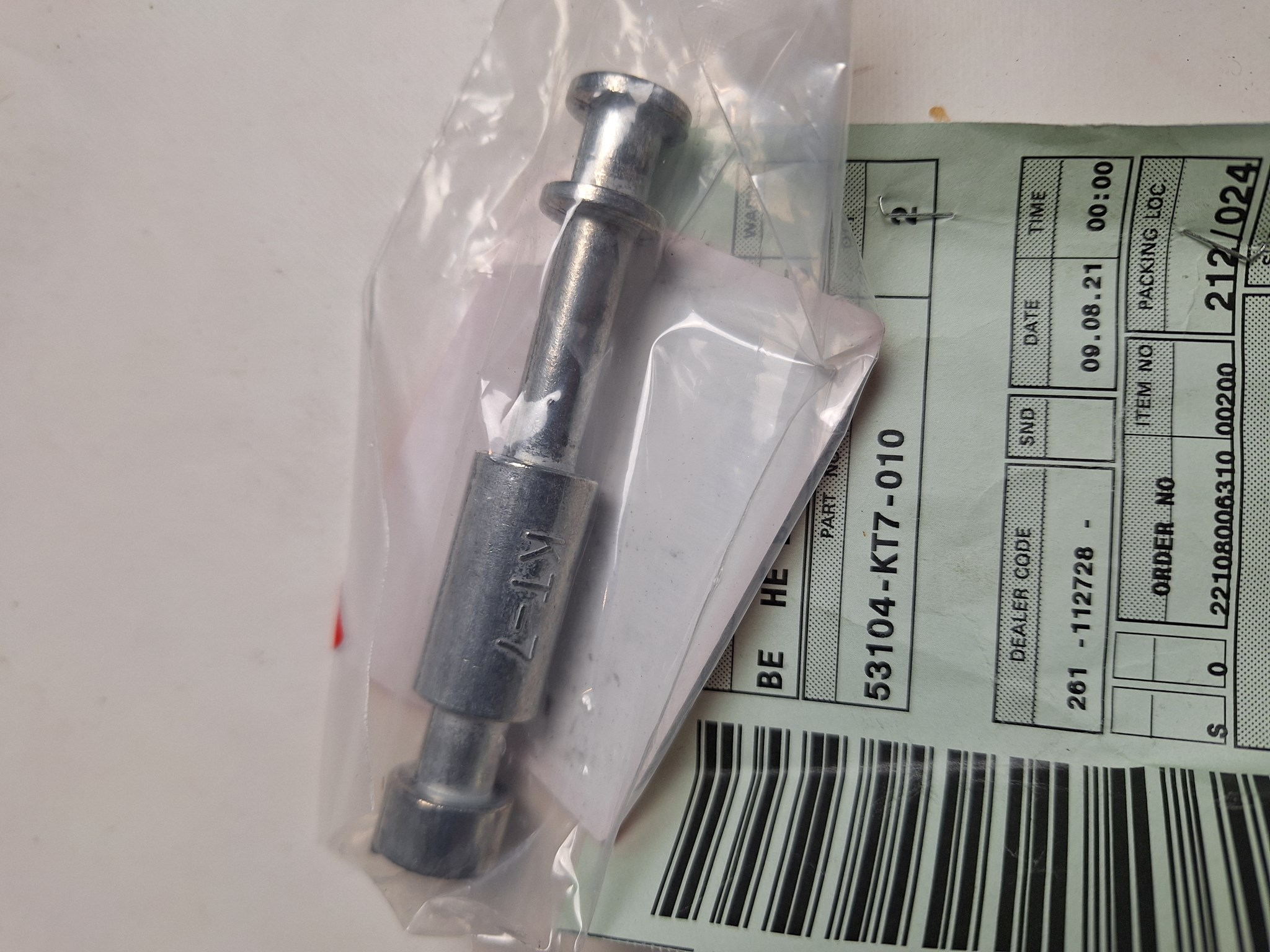 Bild von WEIGHT B,HNDL  53104-KT7-010  CBR 250 J